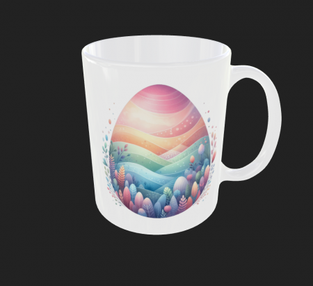 Cani de Paste - Cana personalizata Paste Fericit