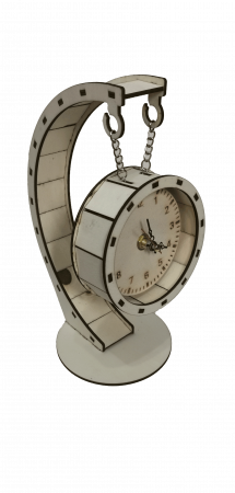 Ceas de masa lemn [2]