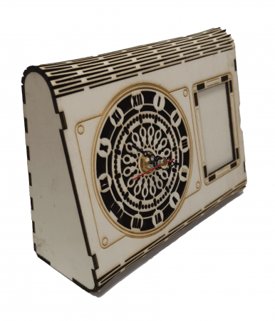 Ceas de masa lemn [2]