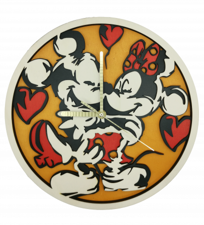 Nou in magazin - Ceas de perete Mickey & Minnie