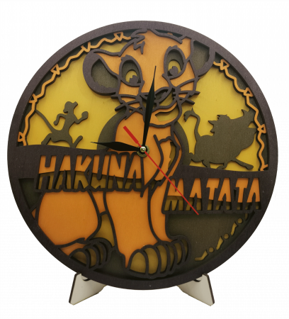 Ceas de perete HAKUNA MATATA [1]