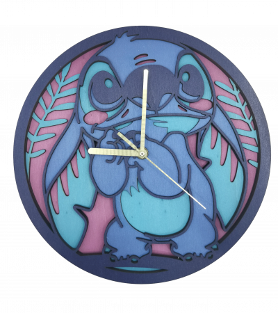 Nou in magazin - Ceas  de perete Disney STITCH