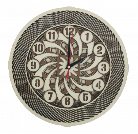 Ceasuri - Ceas de perete multistrat Mandala