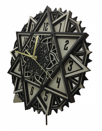 Ceas de perete multistrat Mandala [2]