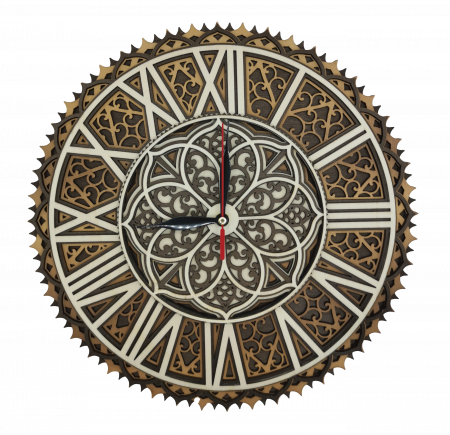 Ceasuri - Ceas de perete multistrat Mandala