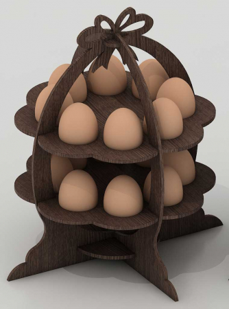 Figurine decorative pentru Paste - Cos pentru oua de Paste