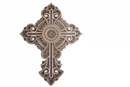 Tablou Mandala - Cruce  Mandala multistrat