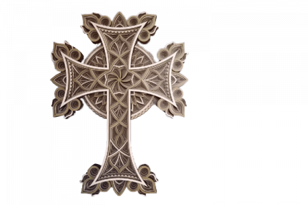 Tablou Mandala - Cruce  Mandala multistrat