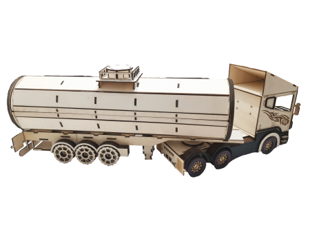 Cutie de vin personalizată camion [5]