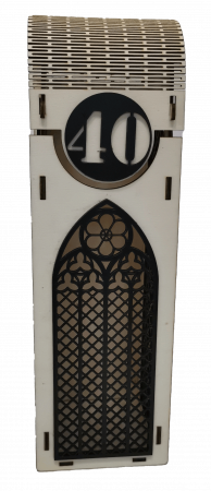 Cutii pentru sticle de vin - Cutie de vin cu număr de naștere