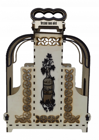 Cutii pentru sticle de vin - Cutie de vin tripla