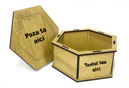 Cutii cadou diverse - Cutie din lemn