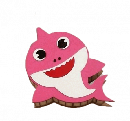 Cutii cadou diverse - Cutie din lemn - Baby shark