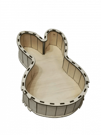 Cutie din lemn - Cap de  Iepuras [2]