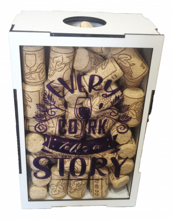 Cutie pentru dopuri de pluta - White Box [3]