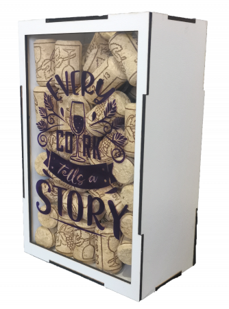 Cutie pentru dopuri de pluta - White Box [2]