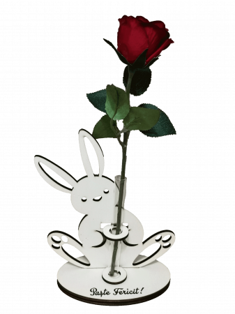 Figurine decorative pentru Paste - Decoratiune pentru masa de Paște cu vaza