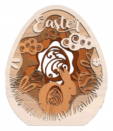 Figurine oua de Paste multistrat [3]