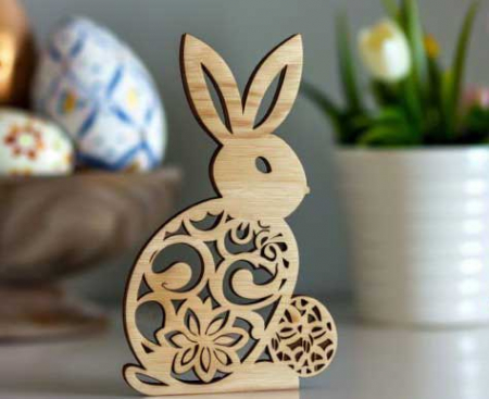 Figurine decorative pentru Paste - Figurina lemn de Paste