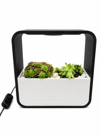 Ghiveci premium imprimat 3D cu LED integrat și sistem superior de udare pentru plante de interior [6]