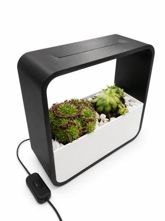 Ghiveci premium imprimat 3D cu LED integrat și sistem superior de udare pentru plante de interior [5]