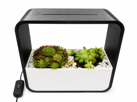 Ghiveci premium imprimat 3D cu LED integrat și sistem superior de udare pentru plante de interior [3]