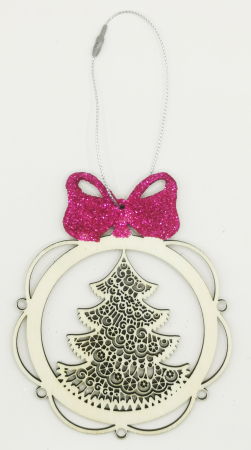 Decoratiuni de Craciun - Glob brad de Crăciun