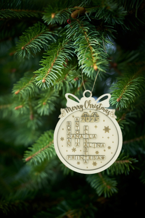 Glob brad de Craciun personalizat [1]