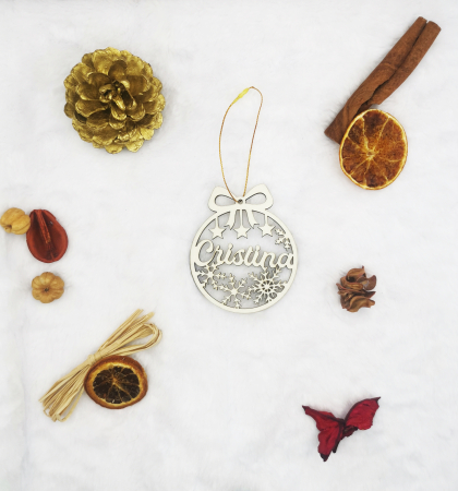 Decoratiuni de Sarbatori - Glob de Craciun personalizat