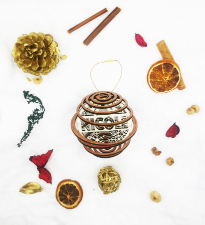 Decoratiuni de Sarbatori - Glob de Craciun personalizat