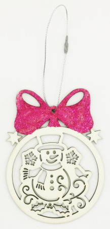 Decoratiuni de Craciun - Glob brad de Crăciun