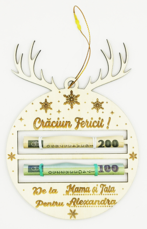 Decoratiuni de Craciun - Glob personalizat de Crăciun