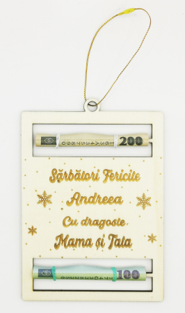 Decoratiuni de Craciun - Glob personalizat de Crăciun