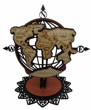 Nou in magazin - Harta lumii 3D