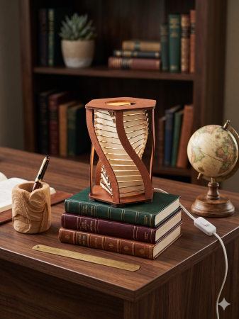 Lampă Decorativă din Lemn Personalizată – Decor Elegant pentru Casă și Cadou Special [1]