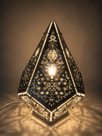 Lampă Decorativă din Lemn – Decor Elegant pentru Casă și Cadou Special [3]