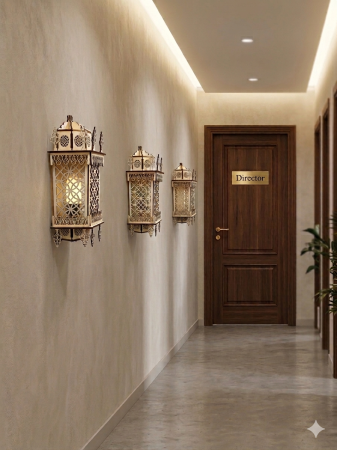 Lampa decorativa din lemn cu intrerupator pe fir [3]
