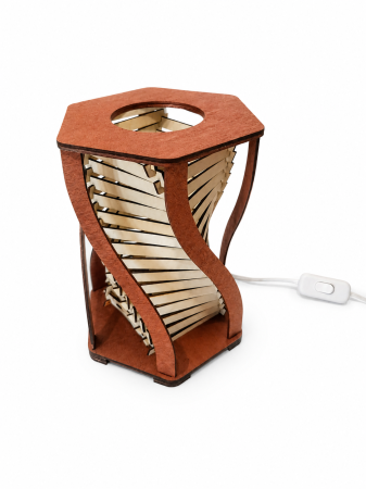 Lampă Decorativă din Lemn Personalizată – Decor Elegant pentru Casă și Cadou Special [2]