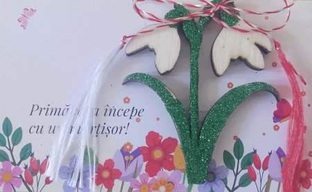 Martisoare - Martisor handmade ghiocei