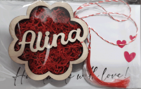 Martisor handmade cu nume [2]