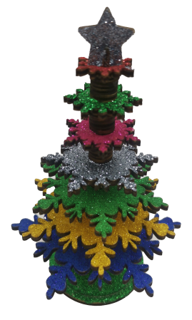 Decoratiuni de Sarbatori - Ornament birou - bradut de Crăciun