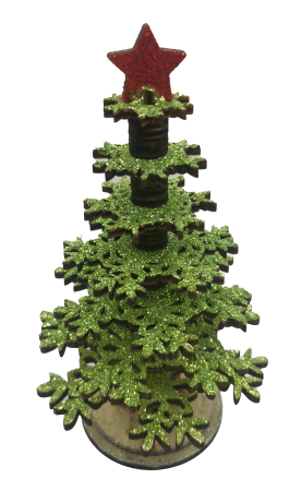 Decoratiuni de Sarbatori - Ornament birou - bradut de Crăciun