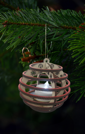 Ornament  luminos pentru bradul de Crăciun [1]