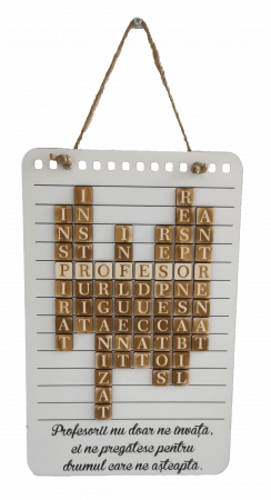 Cadouri personalizate pentru profesori - Panou decorativ pentru profesori