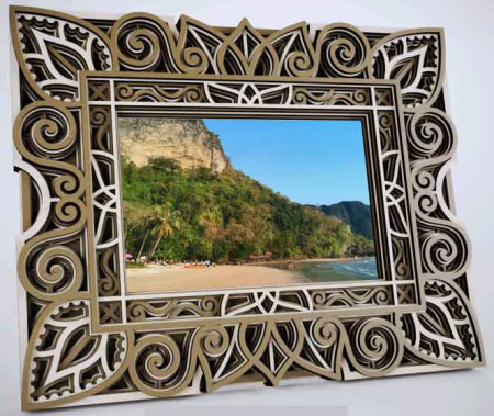 Rame foto - Rama foto mandala