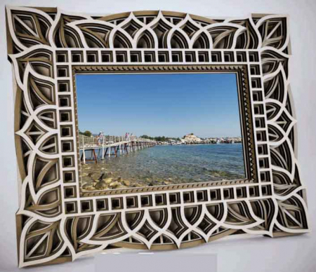 Rame foto - Rama foto mandala