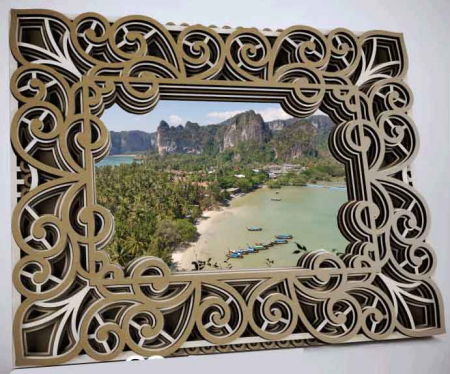 Rame foto - Rama foto mandala