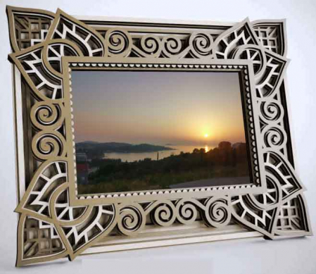 Rame foto - Rama foto mandala