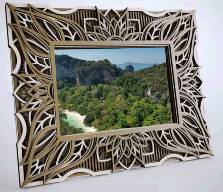 Rame foto - Rama foto mandala