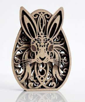 Figurine decorative diverse - Ou de Paste multistrat